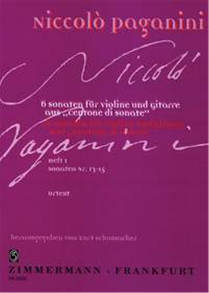 Six Sonatas Heft I
